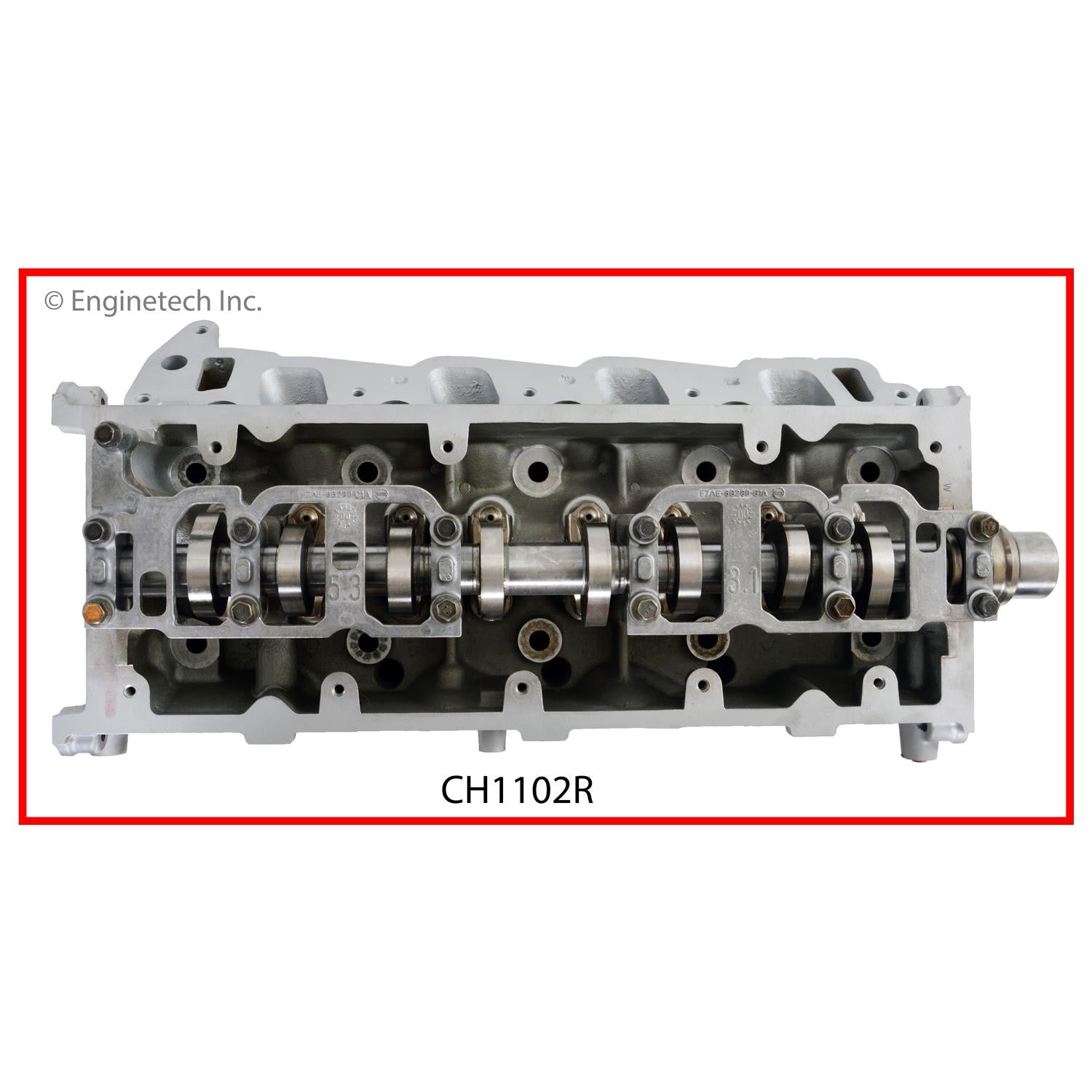 Enginetech CH1102R Remanufactured Engine Cylinder Head for 2004 Ford V ...