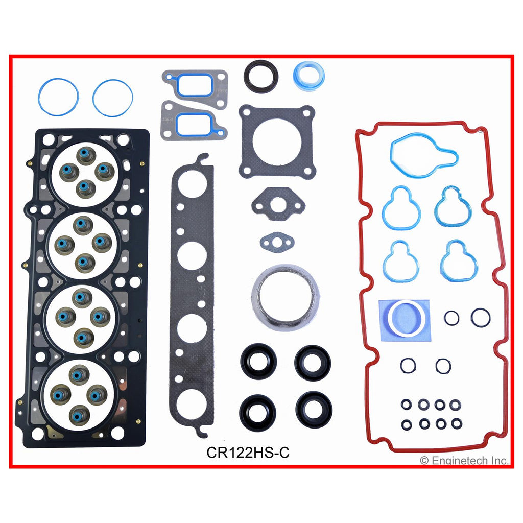 Enginetech CR122HS-C Engine Cylinder Head Gasket Set for Dodge and Chrysler Vehicles