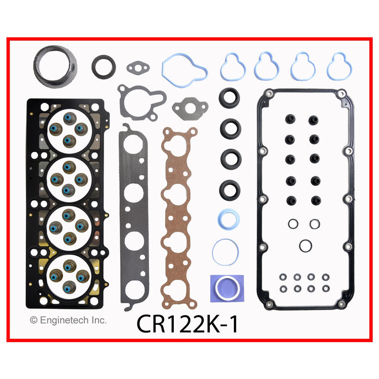 Enginetech CR122K-1 Engine Full Gasket Set for Dodge and Chrysler Vehicles