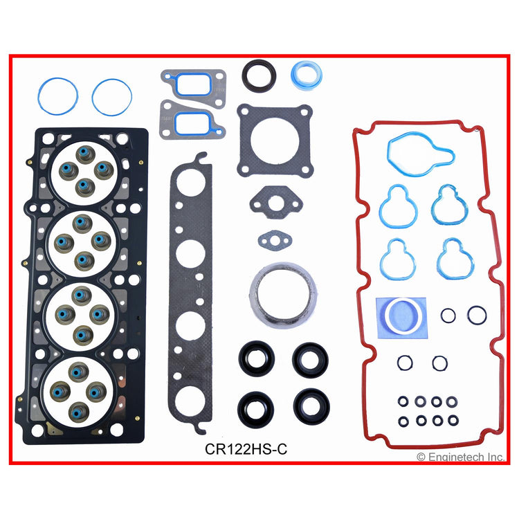Enginetech CR122K-8 Engine Full Gasket Set for Dodge and Chrysler Vehicles