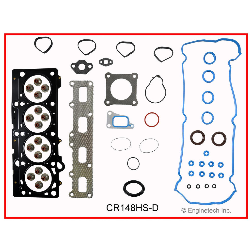 Enginetech CR148HS-D Engine Cylinder Head Gasket Set for Dodge and Chrysler Vehicles