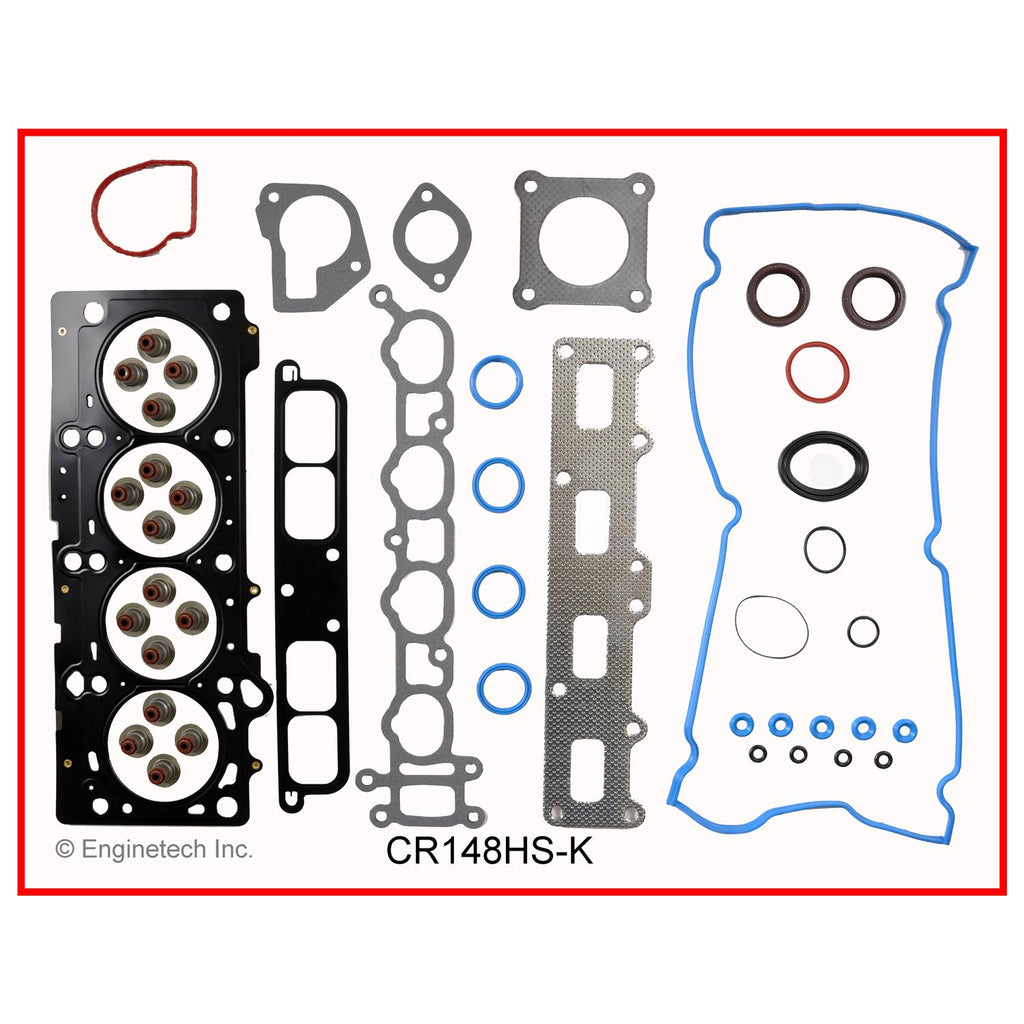 Enginetech CR148HS-K Engine Cylinder Head Gasket Set for Dodge and Chrysler Vehicles