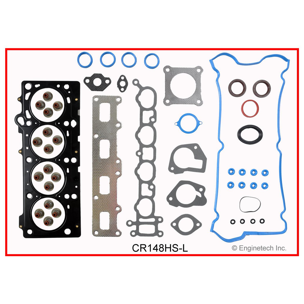 Enginetech Cylinder Head Gasket Set for Dodge and Chrysler Vehicles - Part CR148HS-L