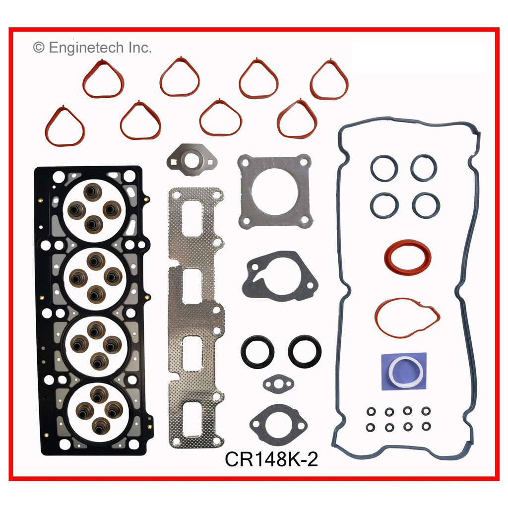 Enginetech CR148K-2 Engine Full Gasket Set for Dodge and Chrysler Vehicles