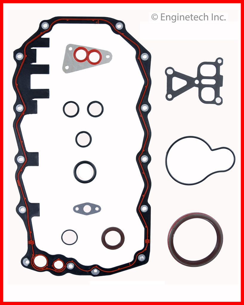 Enginetech Engine Full Gasket Set for Dodge and Chrysler PT Cruiser (Part CR148K-6)
