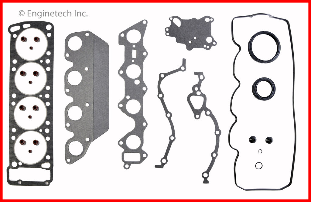 Enginetech CR2.6L-40 Engine Full Gasket Set for Dodge and Chrysler Vehicles