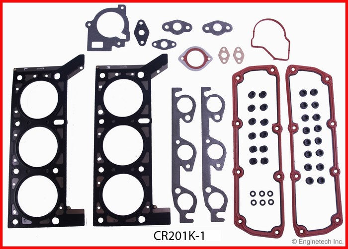 Enginetech CR201K-1 Engine Full Gasket Set for Dodge and Chrysler Vehicles