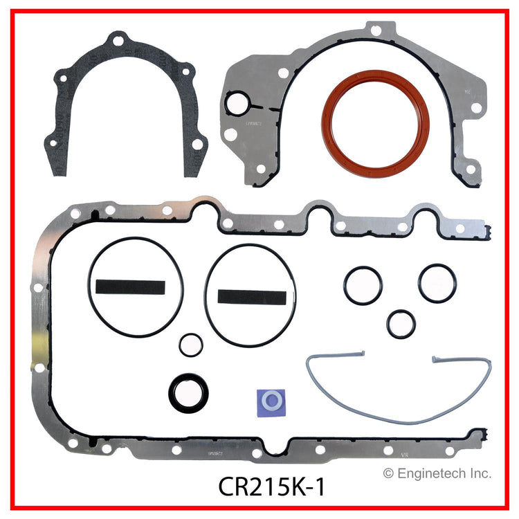 Enginetech CR215K-1 Engine Full Gasket Set for Dodge and Chrysler Vehicles