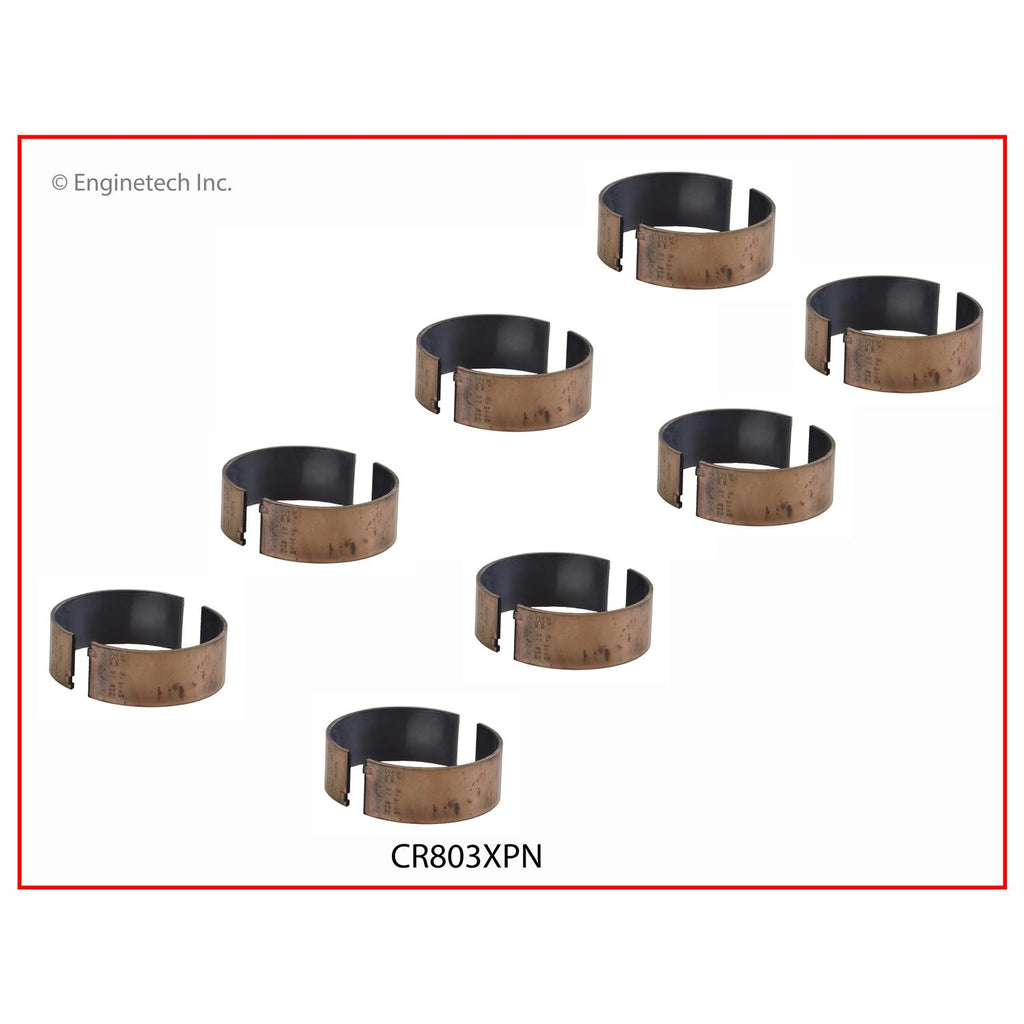 Enginetech High Performance Engine Full Connecting Rod Bearing Set (Pa ...