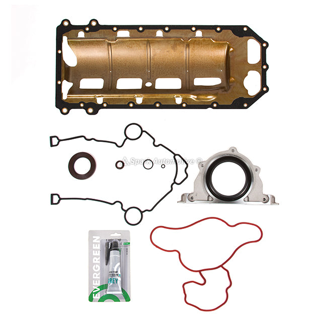 Full Gasket Set Pistons Bearings Fit 09-15 Chrysler 300 Dodge Jeep 5.7L HEMI