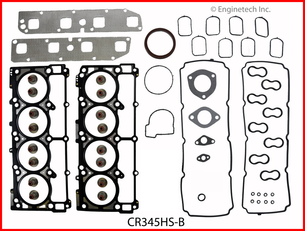 Enginetech Engine Multi Displacement System Delete Kit for Dodge and Chrysler Vehicles, Part Number DKCR345-B