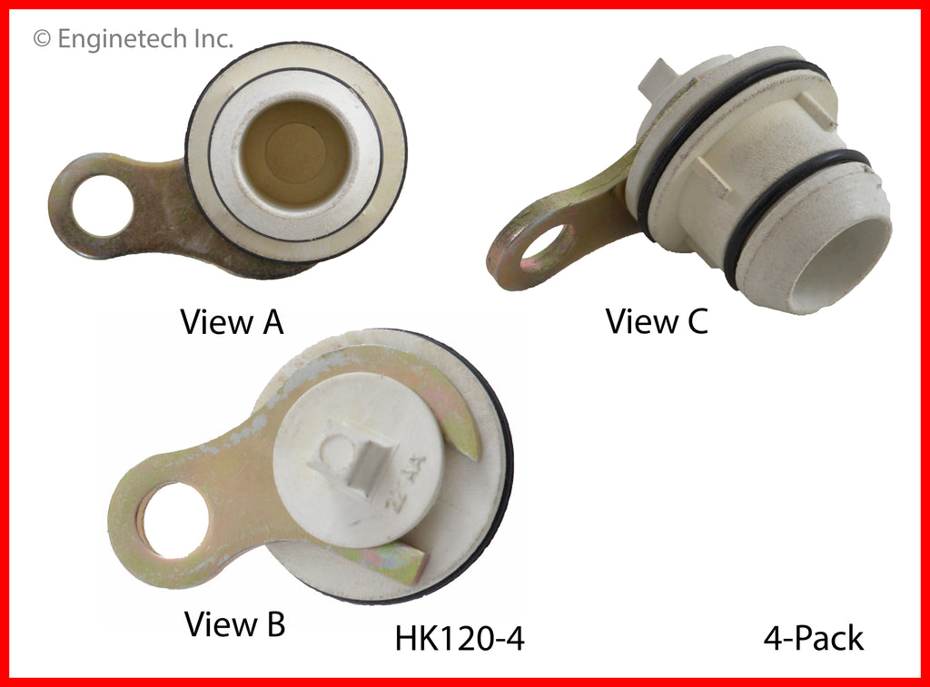 Enginetech Engine Multi Displacement System Delete Kit for Dodge and Chrysler Vehicles, Part Number DKCR345-B