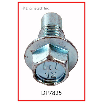 Enginetech DP7825 Engine Oil Pan Oil Drain Plug - Zinc Alloy Construction