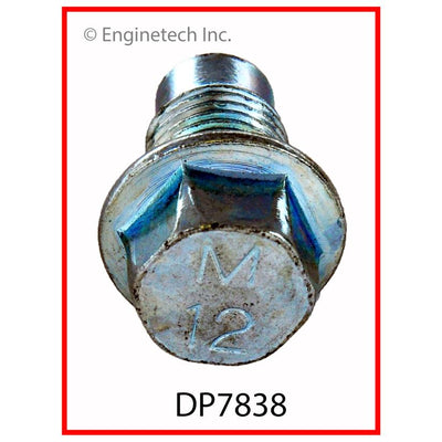 Enginetech Zinc Alloy Engine Oil Pan Drain Plug – Part DP7838