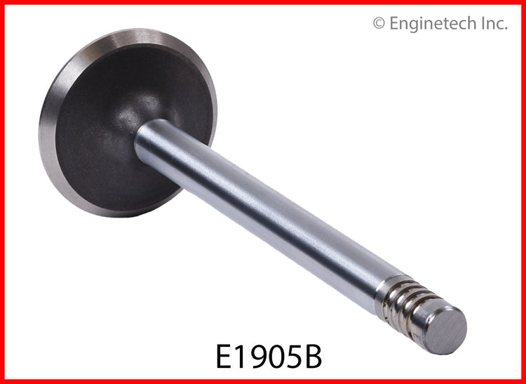 Enginetech E1905B Engine Exhaust Valve with Oversized Stem and Head for Ford Applications