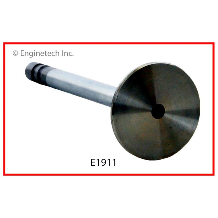 Enginetech E1911 Engine Exhaust Valve with Oversized Stem and Head for Jeep Models