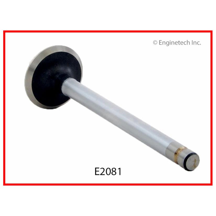 Enginetech E2081 Engine Exhaust Valve with Oversized Stem and Head for Cadillac Models