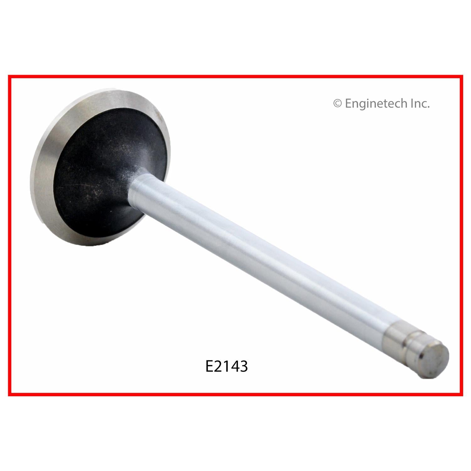 Enginetech E2143 Engine Exhaust Valve with Oversized Stem and Head for ...
