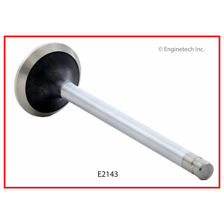 Enginetech E2143 Engine Exhaust Valve with Oversized Stem and Head for 2004-2005 GM Vehicles