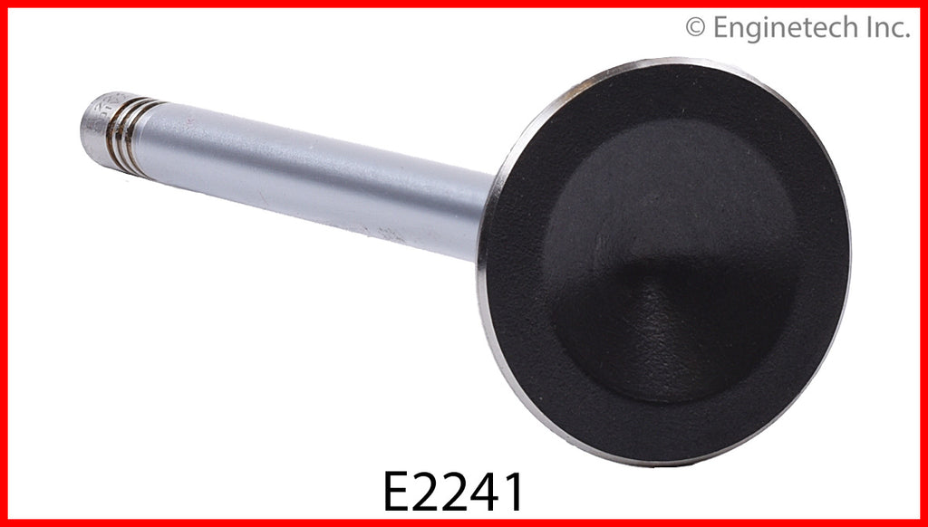 Enginetech E2241 Engine Exhaust Valve with Oversized Stem and Head for Ford Vehicles
