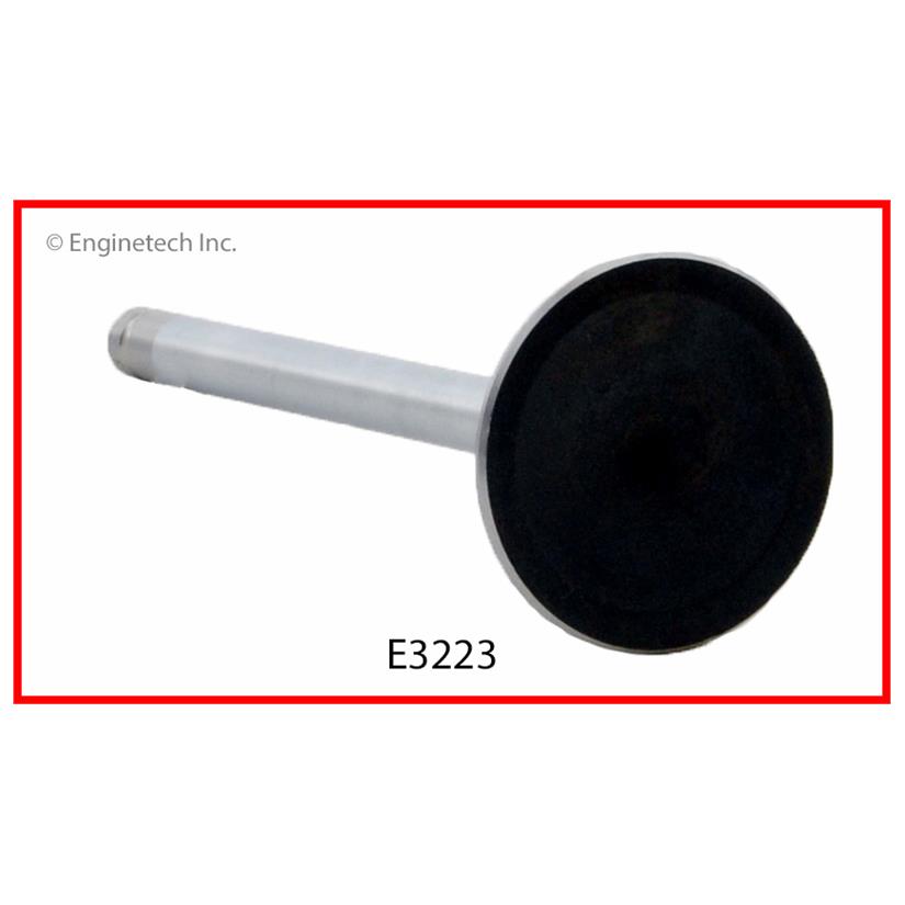 Enginetech E3223B Engine Exhaust Valve with Oversized Stem and Head for GM and Buick Models