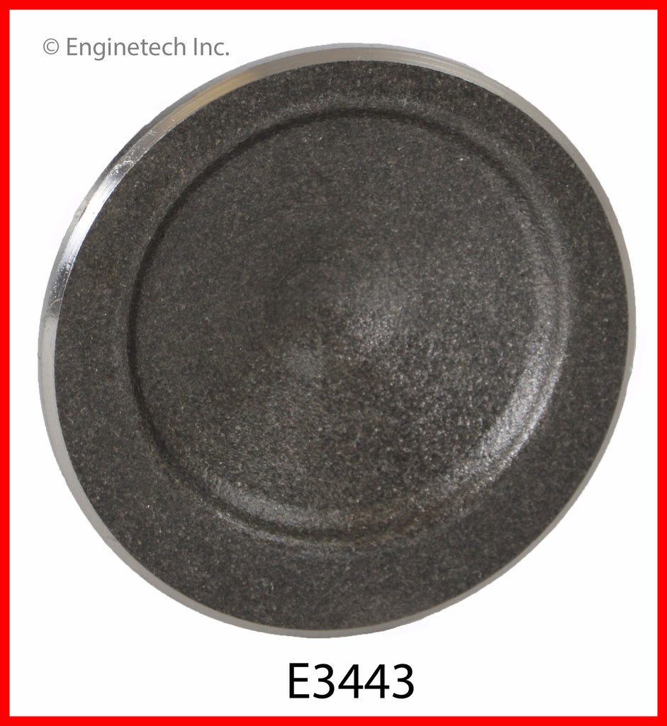 Enginetech E3443 Engine Exhaust Valve with Oversized Stem and Head for Chrysler and Dodge Vehicles