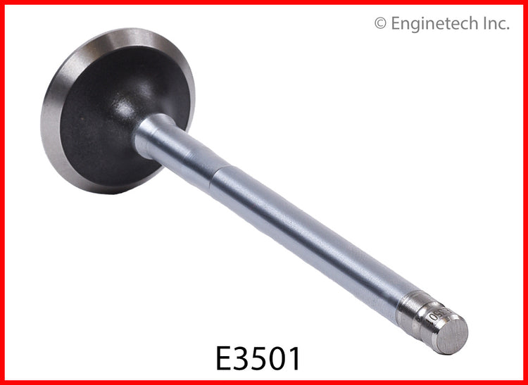 Enginetech E3501 Engine Exhaust Valve with Oversized Stem and Head for Toyota Camry