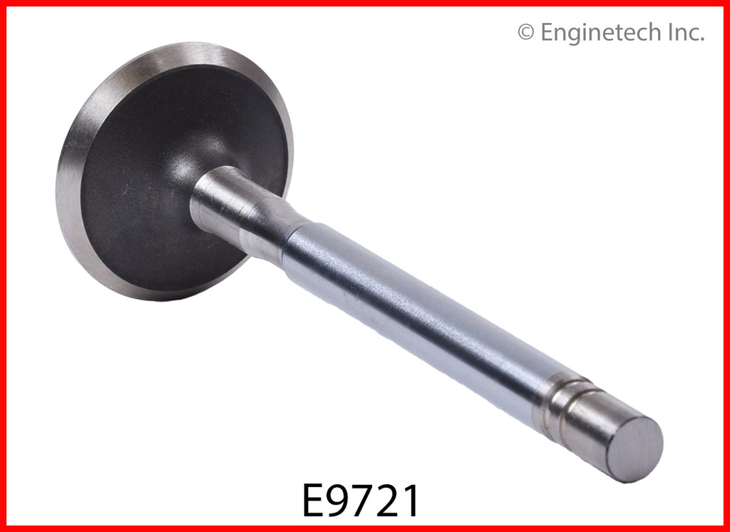 Enginetech E9721B Engine Exhaust Valve with Oversized Stem and Head