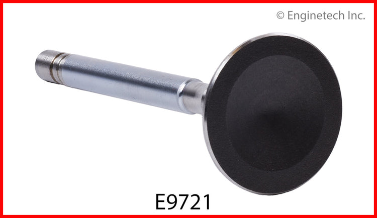 Enginetech E9721 Engine Exhaust Valve with Oversized Stem and Head
