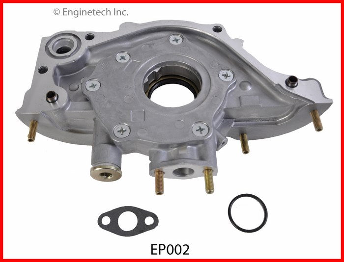 Enginetech EP002 Engine Oil Pump with Gasket for Honda Civic (2001-2005)