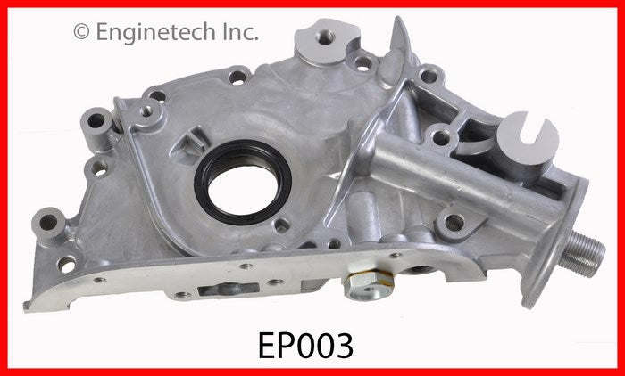Enginetech EP003 Engine Oil Pump with Gasket for Hyundai and Kia Models