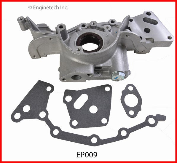 Enginetech EP009 Engine Oil Pump with Gasket for Hyundai and Kia Models