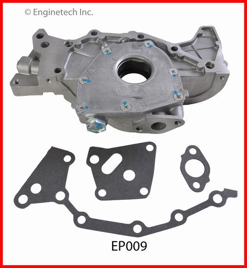 Enginetech EP009 Engine Oil Pump with Gasket for Hyundai and Kia Models