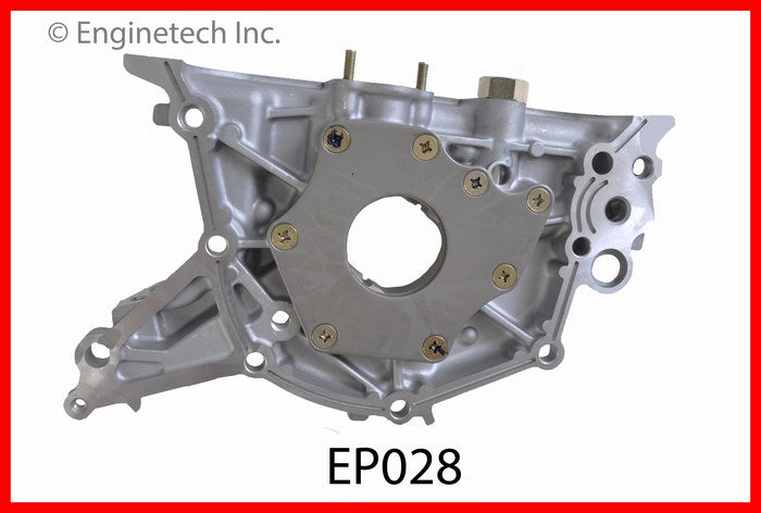 Enginetech Engine Oil Pump with Gasket for Lexus and Toyota Models - Part EP028