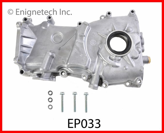 Enginetech EP033 Engine Oil Pump with Gasket for Nissan Altima (1993-2001)