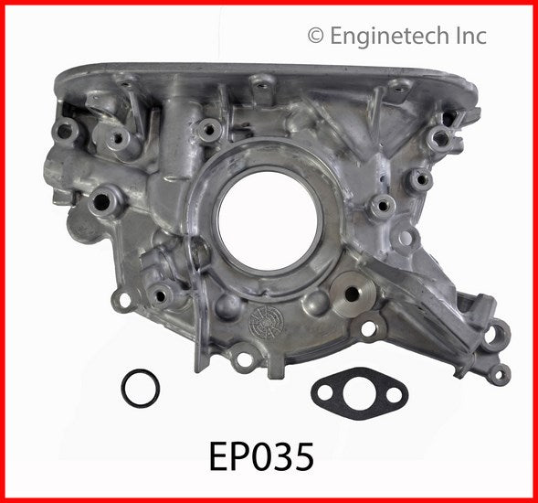 Enginetech EP035 Engine Oil Pump with Gasket for Toyota Tundra, Tacoma, and 4Runner