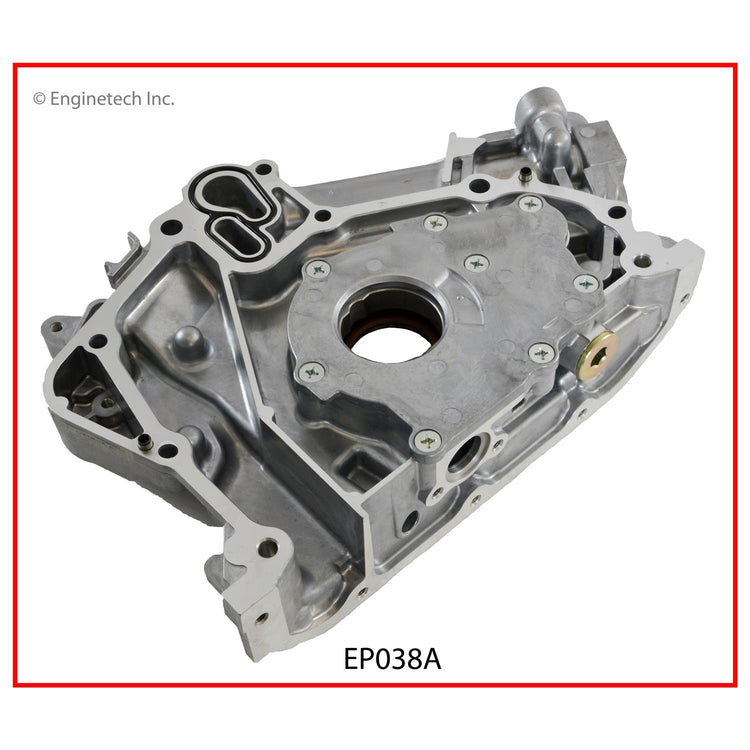 Enginetech EP038A Engine Oil Pump with Gasket for Honda, Saturn, Acura Models