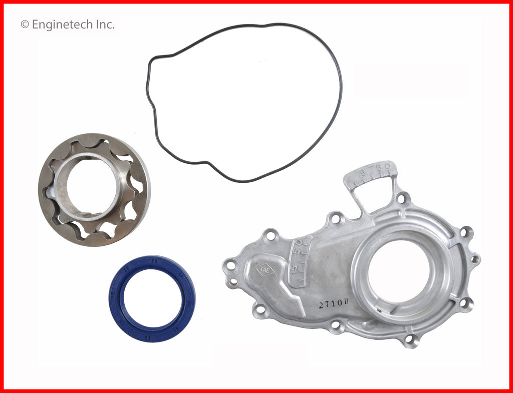 Enginetech Engine Oil Pump with Gasket for Toyota Tacoma and 4Runner (Part EP038)