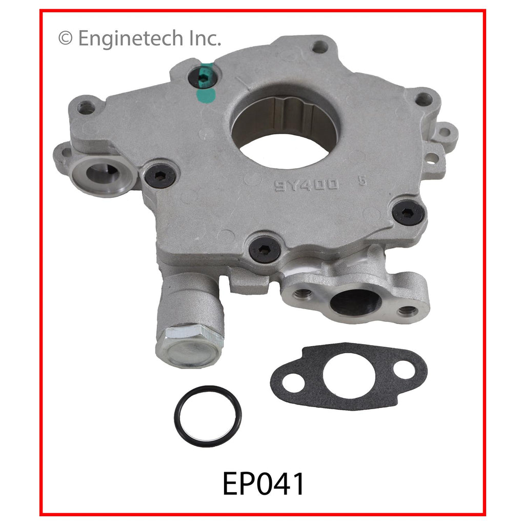 Enginetech EP041 Engine Oil Pump with Gasket for Nissan Vehicles