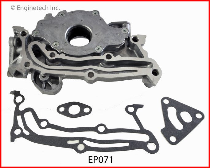 Enginetech EP071 Engine Oil Pump with Gasket for Mitsubishi Montero and Mighty Max