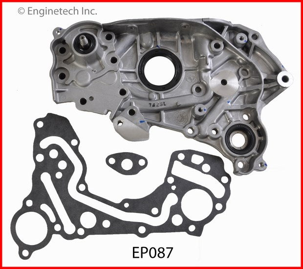 Enginetech Engine Oil Pump with Gasket for Eagle Talon, Plymouth Laser, Mitsubishi Eclipse - Part EP087