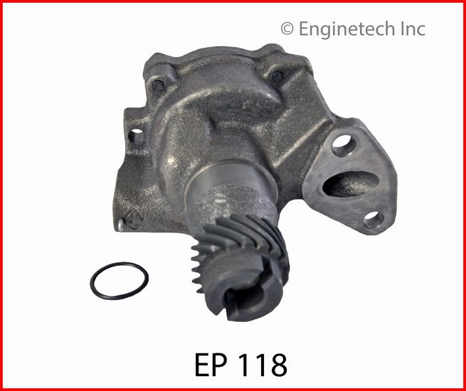 Enginetech EP118 Engine Oil Pump with Gasket for Dodge and Plymouth Vehicles
