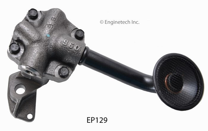 Enginetech EP129 Engine Oil Pump with Gasket for Ford and Mercury Vehicles