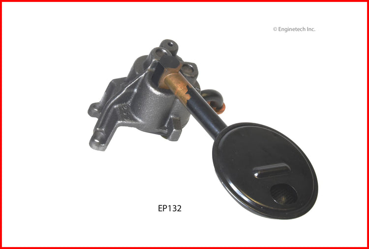 Enginetech EP132 Engine Oil Pump with Gasket for Cadillac Allante and DeVille