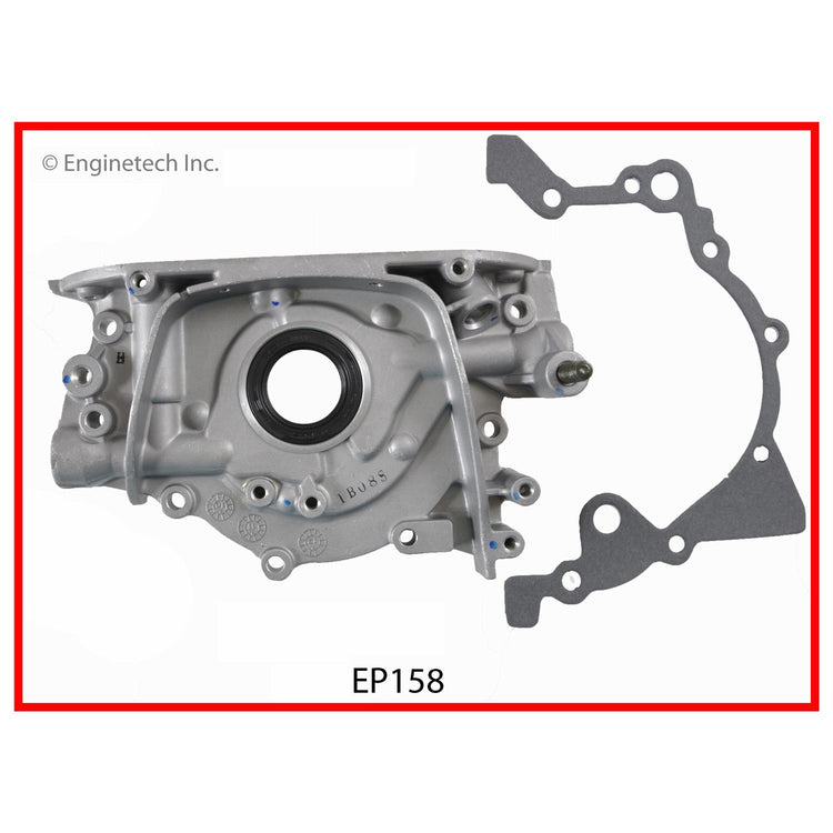 Enginetech EP158 Engine Oil Pump with Gasket for Suzuki Samurai (1986-1995)