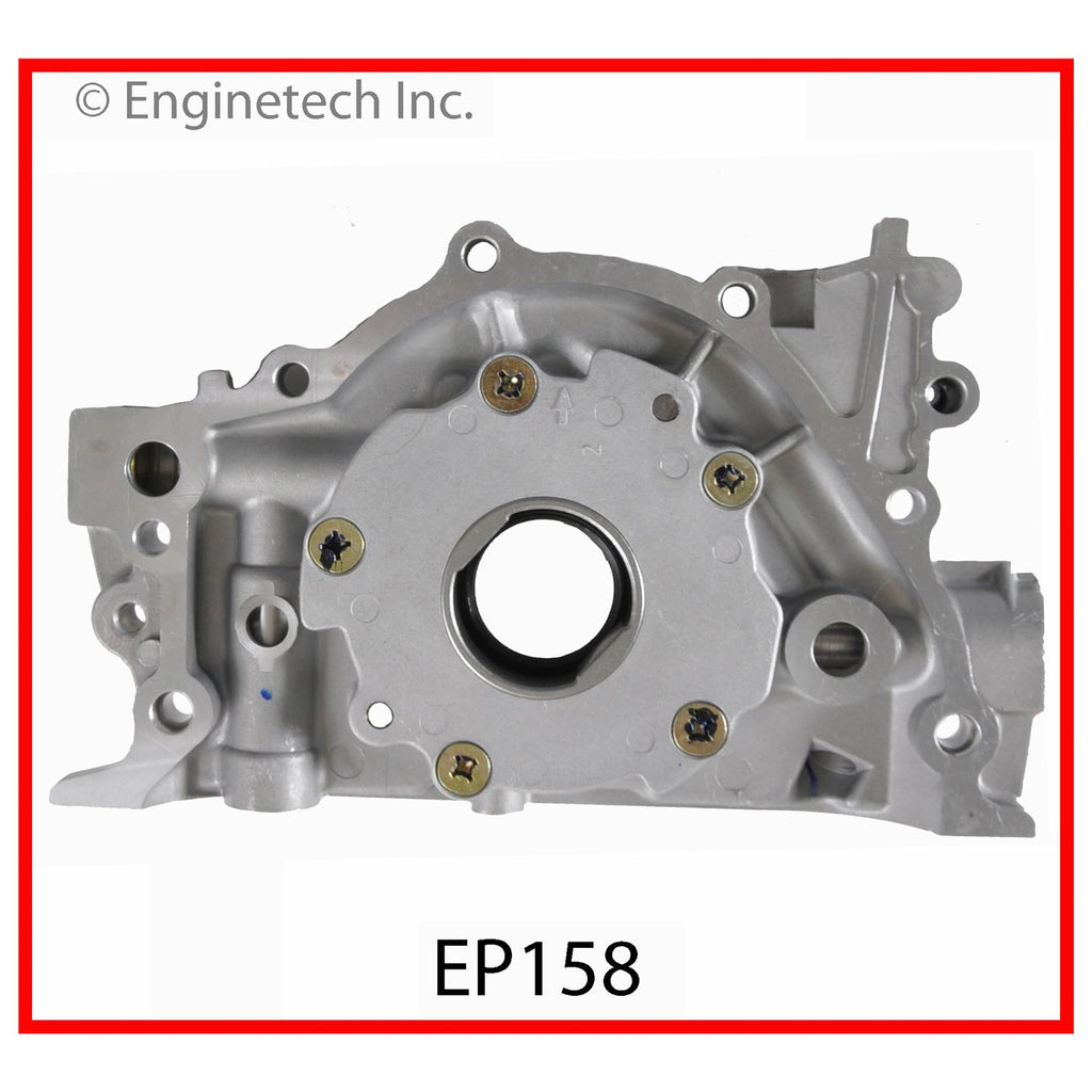 Enginetech EP158 Engine Oil Pump with Gasket for Suzuki Samurai (1986-1995)