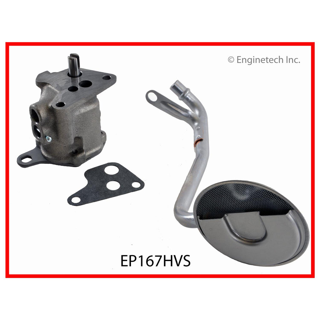 Enginetech EP167HVS High Volume Gear Oil Pump with Gasket for Jeep Models