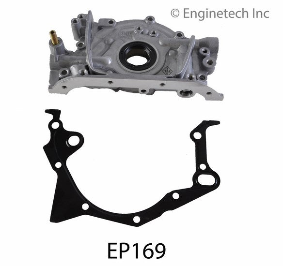 Enginetech EP169 Engine Oil Pump with Gasket for Suzuki Sidekick and Geo Tracker