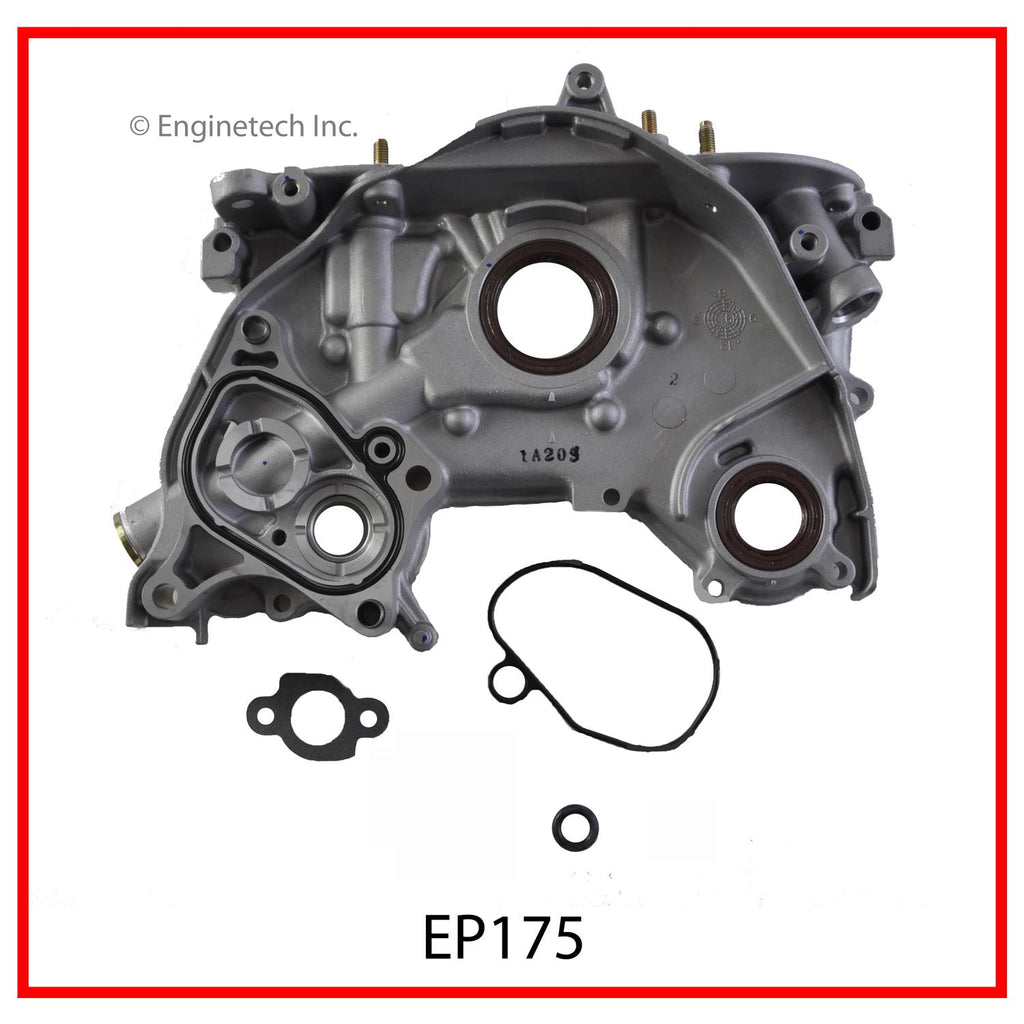 Enginetech EP175 Engine Oil Pump with Gasket for Honda Accord and Prelude