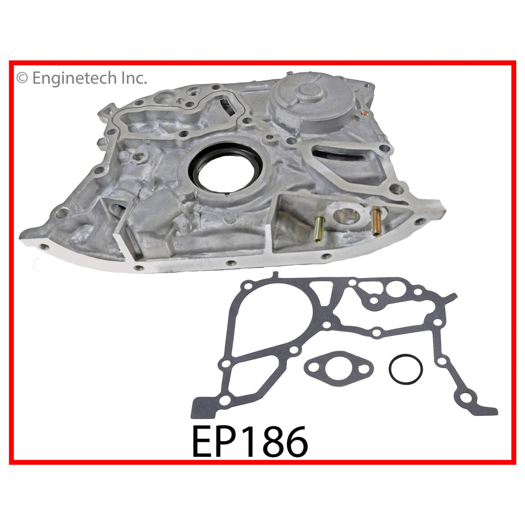 Enginetech EP186 Engine Oil Pump with Gasket for Toyota Camry (1992-2001)